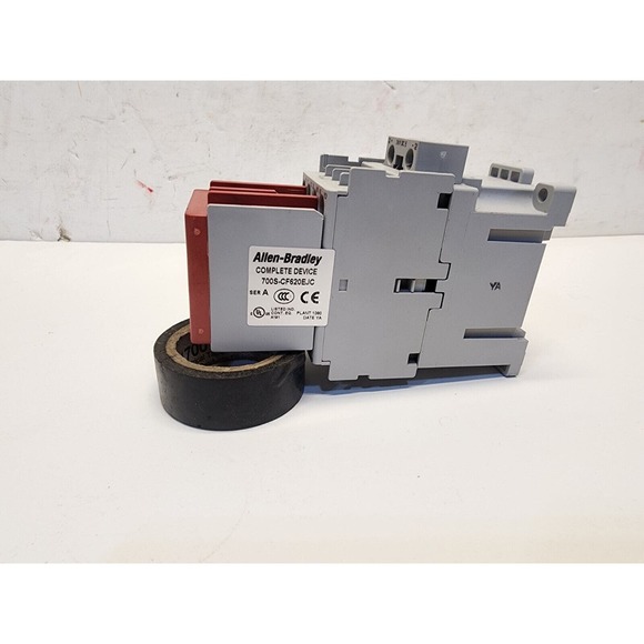 Allen-Bradley 700-CF310E* 24V coil 230-690V 25A W/Auxiliary Contact Block - Picture 6 of 9